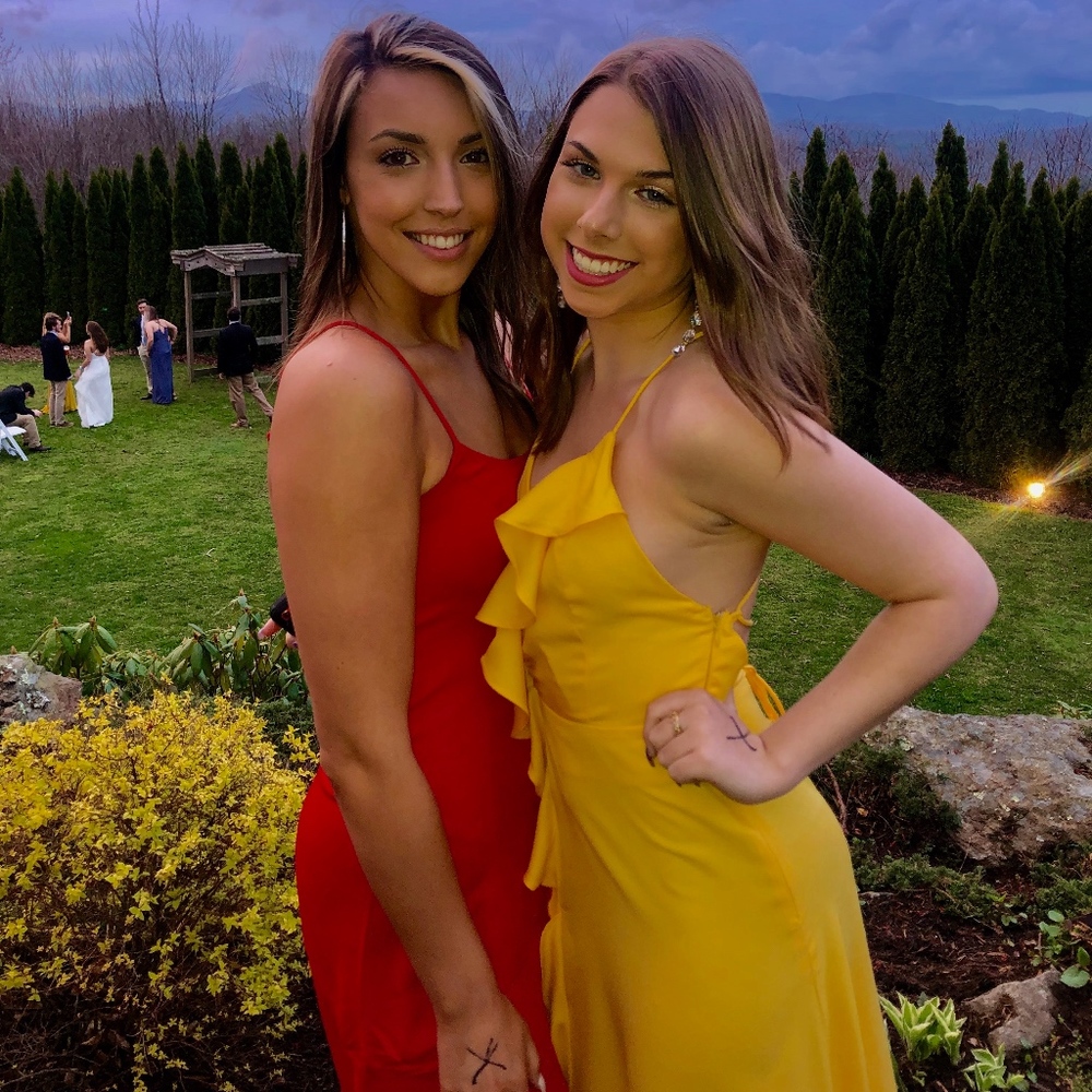 Yellow Formal Dress - Picture 2 of 3